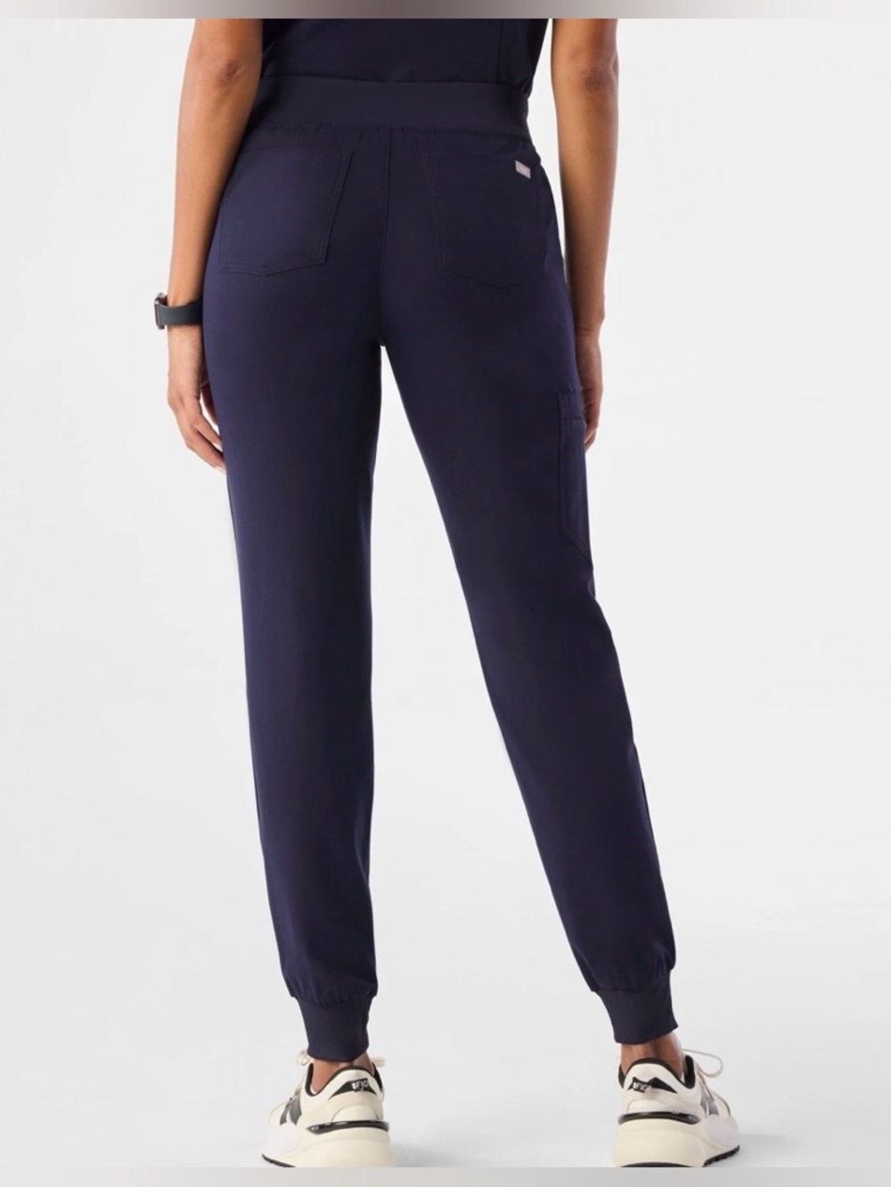 Figs Zamora Jogger Scrub Pants Navy Blue Size LP Large Petite - Picture 7 of 11